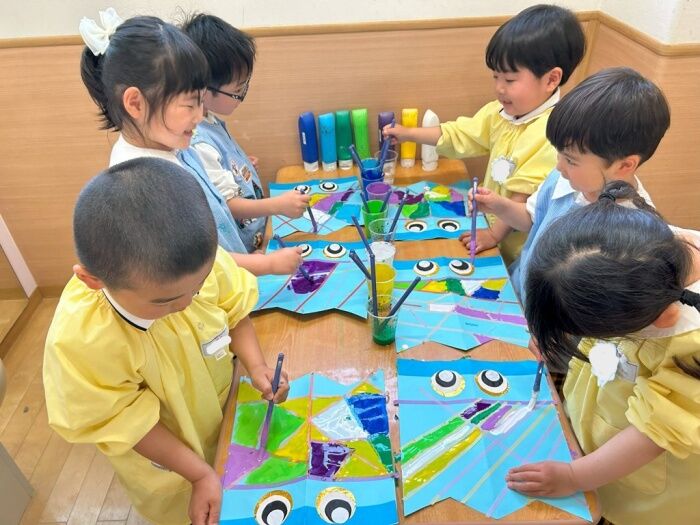 こいのぼり製作　年中