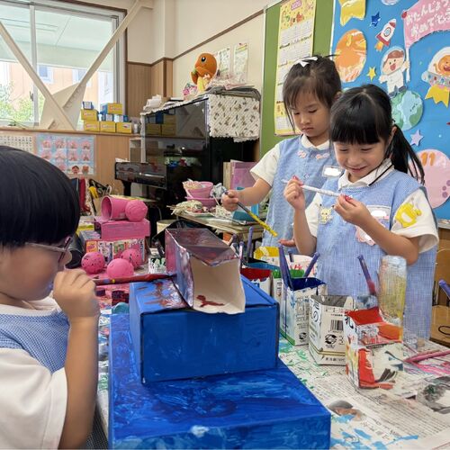 お子様の活動の様子を写真でご紹介