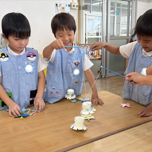お子様の活動の様子を写真でご紹介